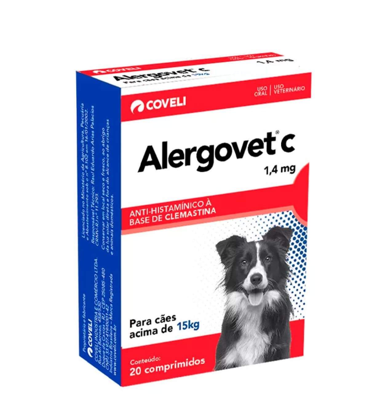 ALERGOVET 0.7 MG