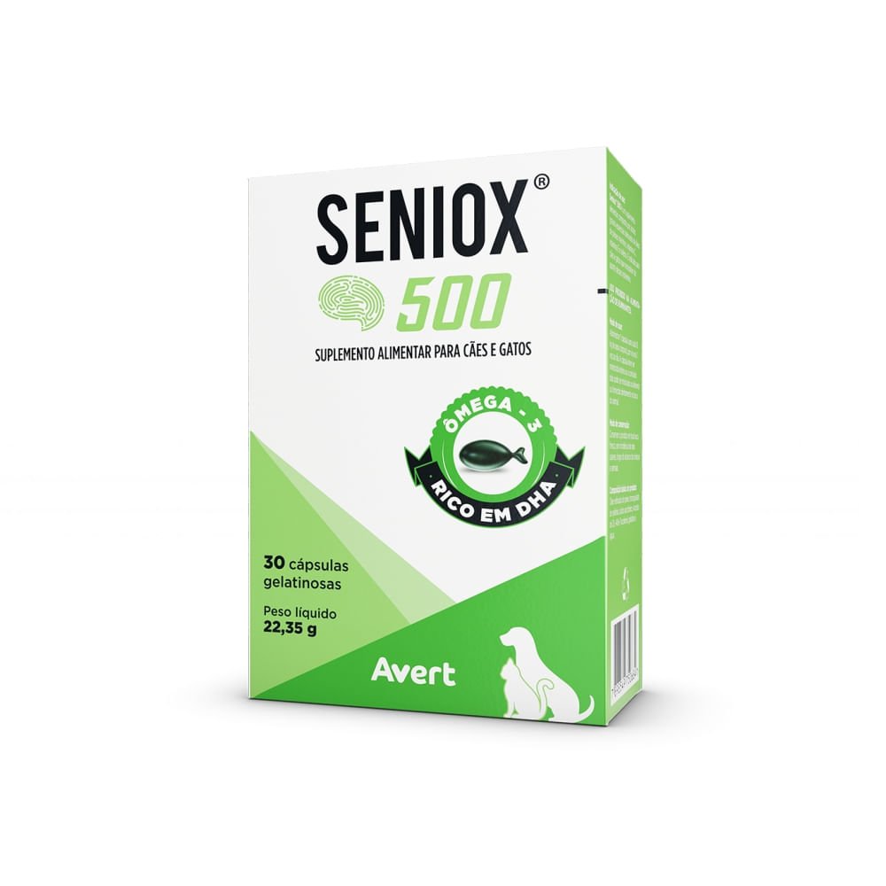 SENIOX 500 OMEGA3 30 CAPSULAS