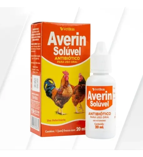 AVERIN SOLUVEL ANTBIOTICO 20ML