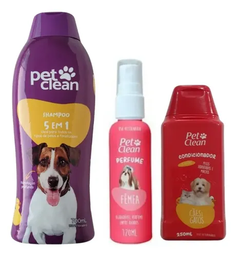 KIT POP SHA+COND+PERFUME CLEAN PET