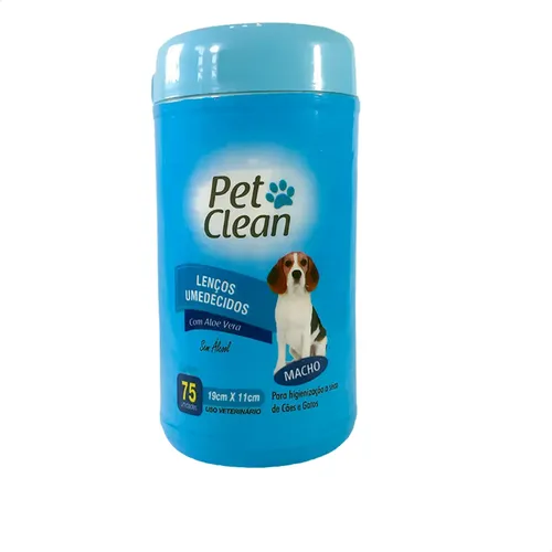 LENÇO UMIDECIDO CÃES 75UN. CLUBPET