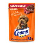 SACHE CÃES CHAMP SABOR CARNE 85G