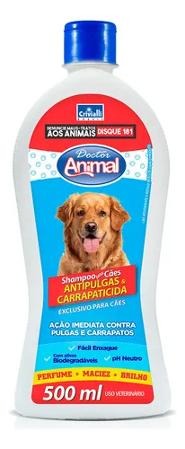 SHAMPOO CÃO CARRAPATICIDA DOCTOR 500ML