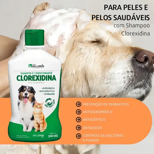 SHAMPOO CLOREXIDINA KELLDRIN 500ML