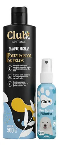 SHAMPOO MICELAR CLUB PET 500ML