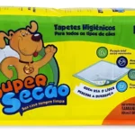 Tapete higiênicos super cão 30un. + (bifinho carne 60g de brinde)