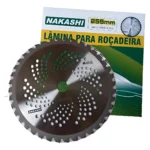 Lâmina para roçadeira 255mm nakashi